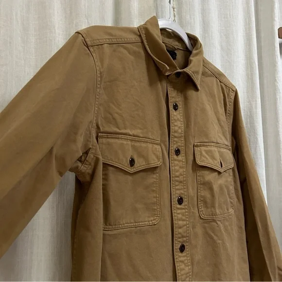 Banana republic UTILITY SHIRT JACKET heavyweight canvas size small - Picture 5 of 12